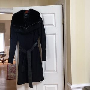Elegant Black Women's Coat.